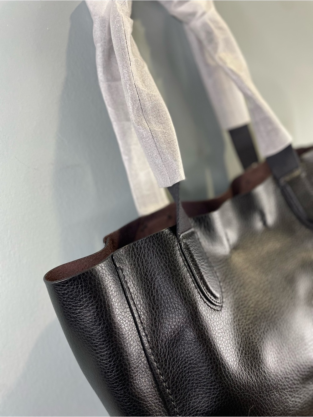 Coach NWT Derby Tote pebbled leather - Picture 9 of 11